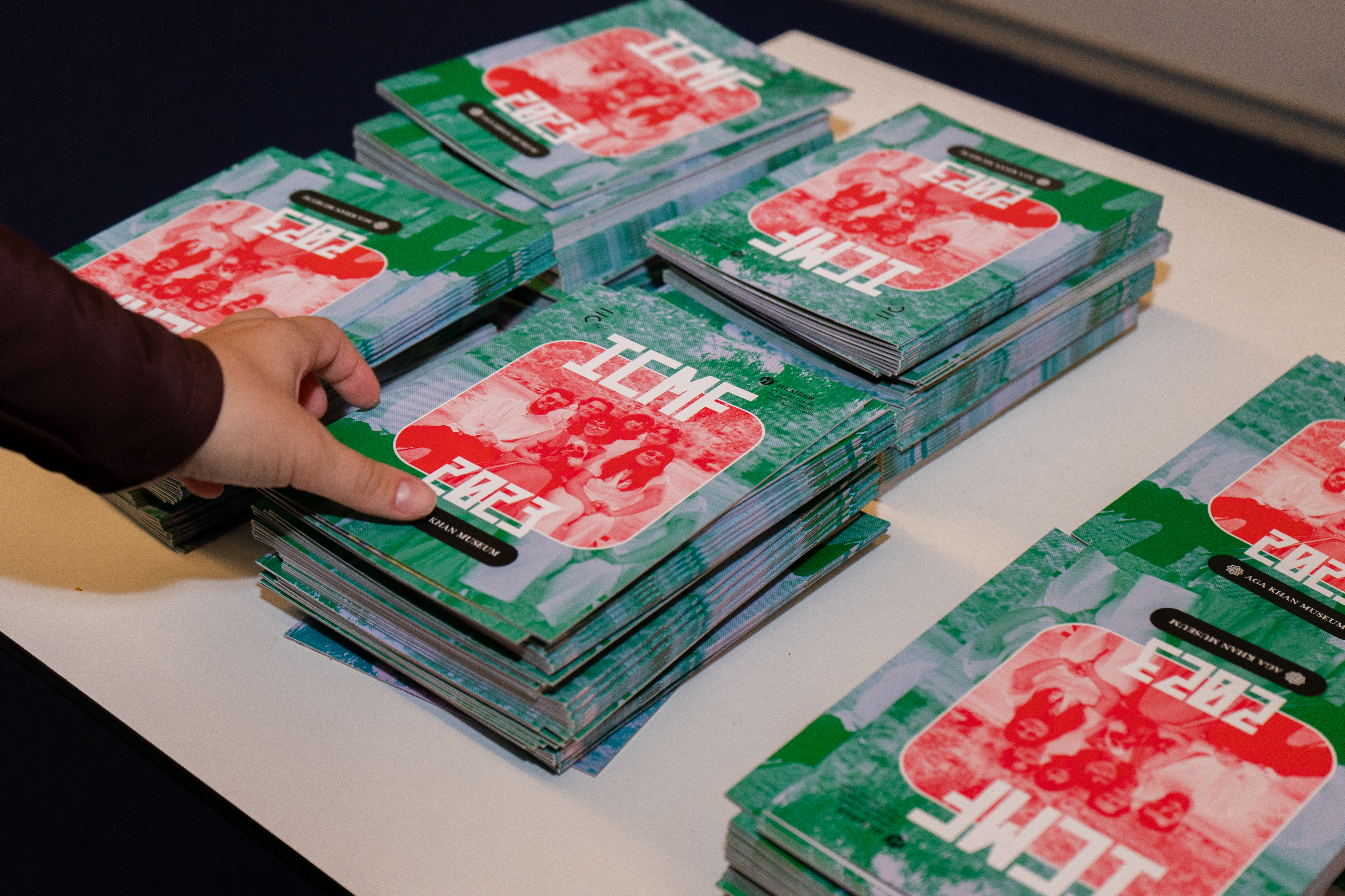 A programme booklet for the ICMF 2023 concert.