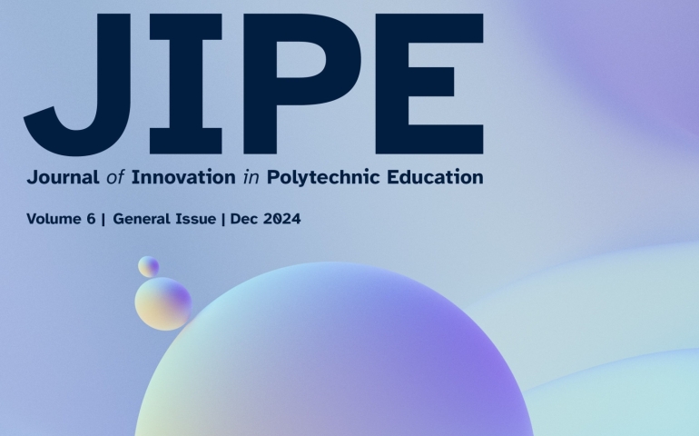 the cover of JIPE 6 shows blue and purple floating spheres 
